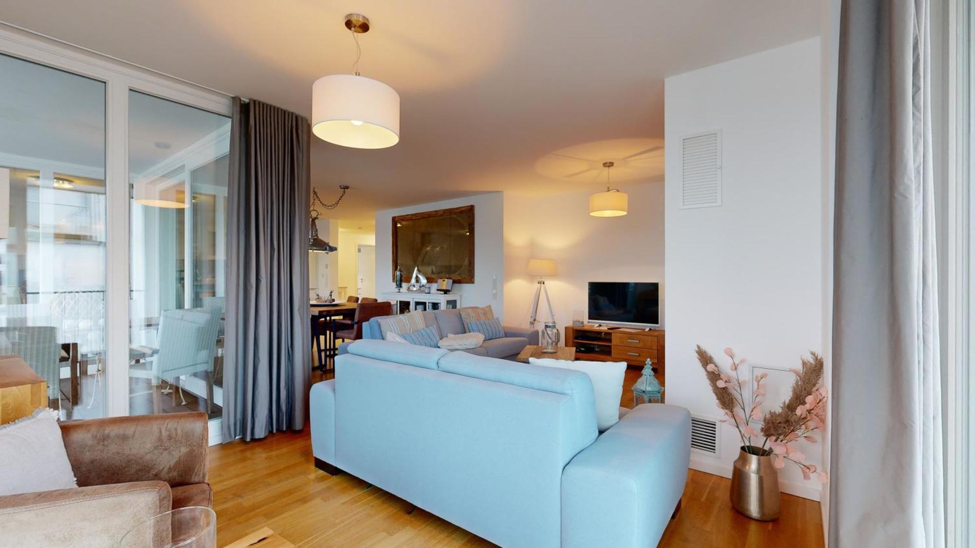 Strandnahe Fewos Mit Terrasse Oder Dachterrasse, Strandhaus Seeblick, 宾茨 外观 照片