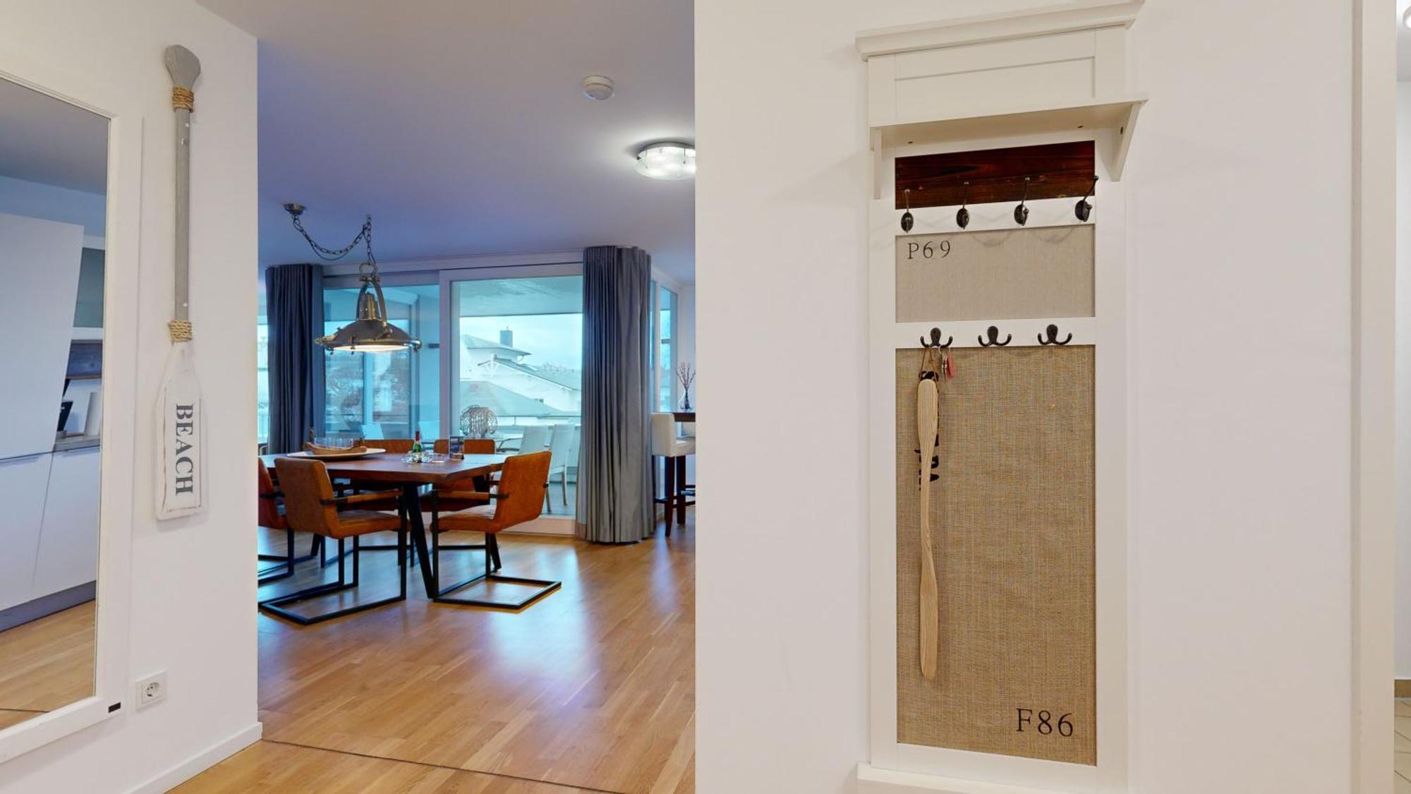 Strandnahe Fewos Mit Terrasse Oder Dachterrasse, Strandhaus Seeblick, 宾茨 外观 照片