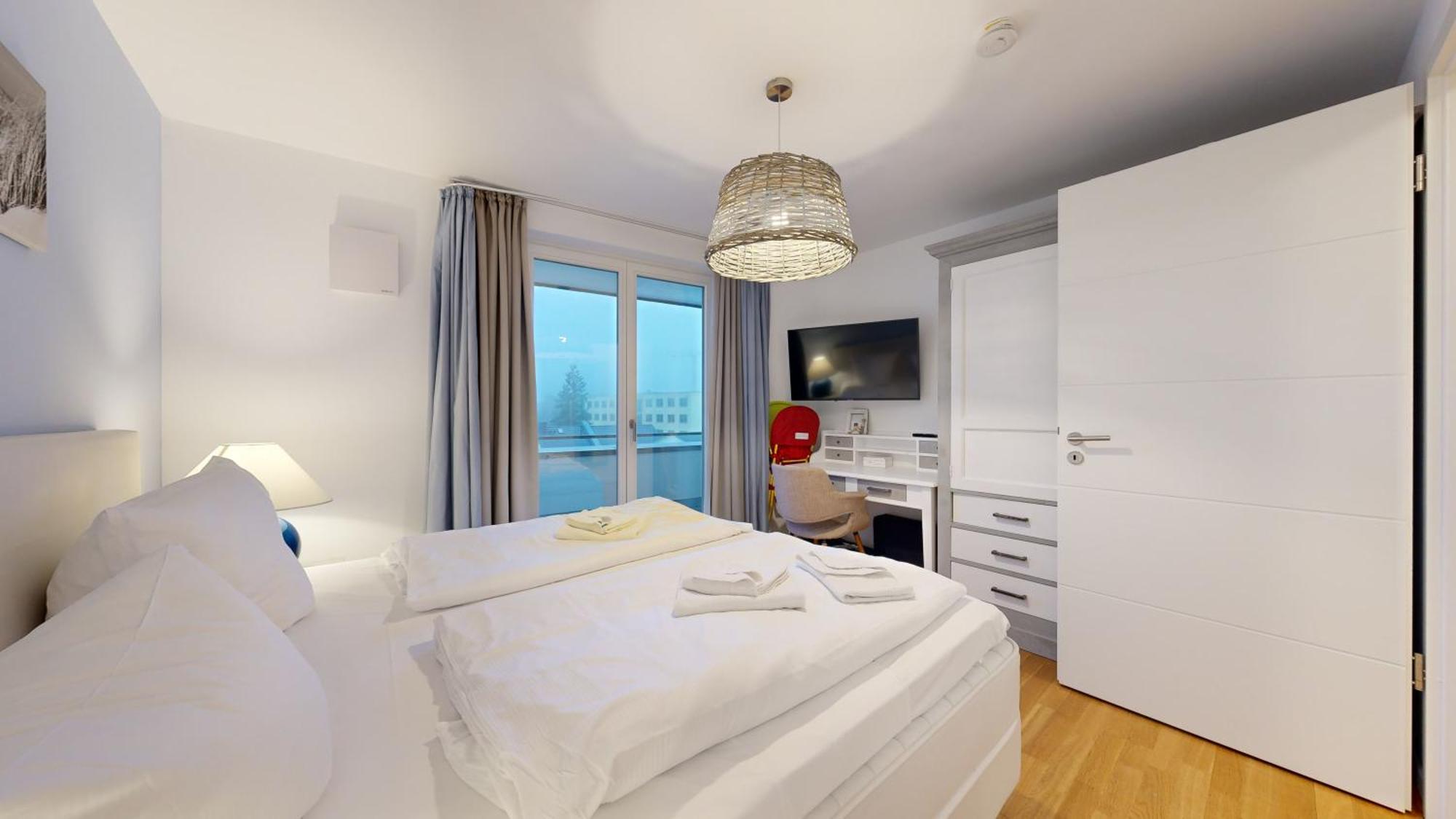 Strandnahe Fewos Mit Terrasse Oder Dachterrasse, Strandhaus Seeblick, 宾茨 外观 照片
