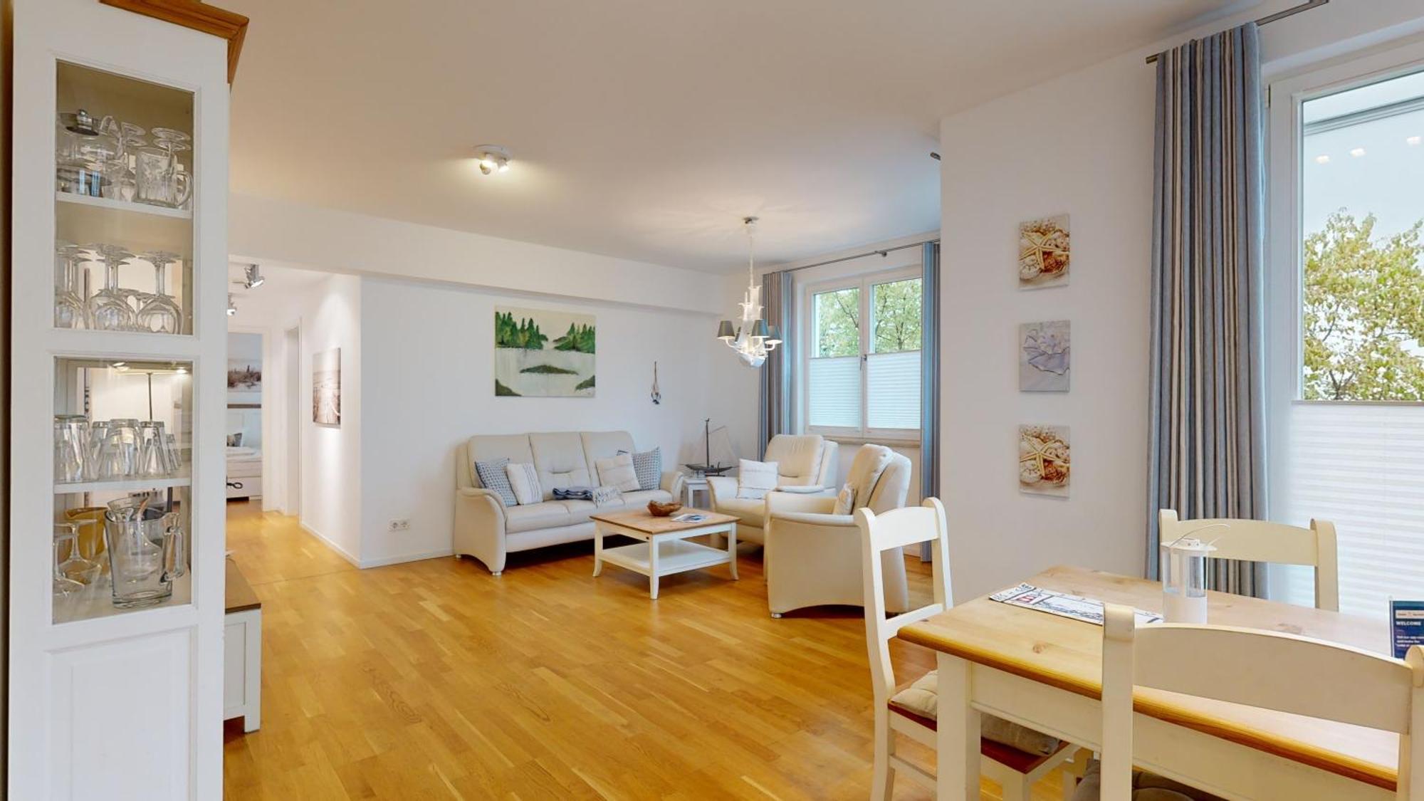 Strandnahe Fewos Mit Terrasse Oder Dachterrasse, Strandhaus Seeblick, 宾茨 外观 照片